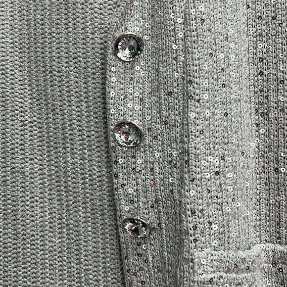 Silver sequin blazer/jacket - Picture 2 of 5
